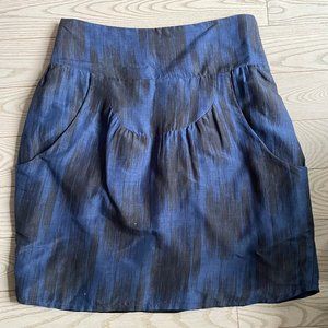 Mini skirt with pockets